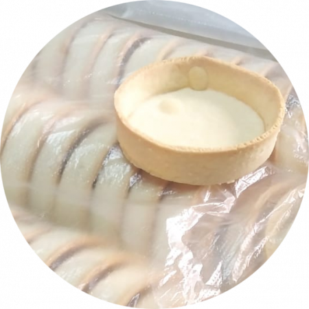 Coji Bomboane, Tarte - Coji de Tarte rotunde mari, 48 buc, Ø 80mm