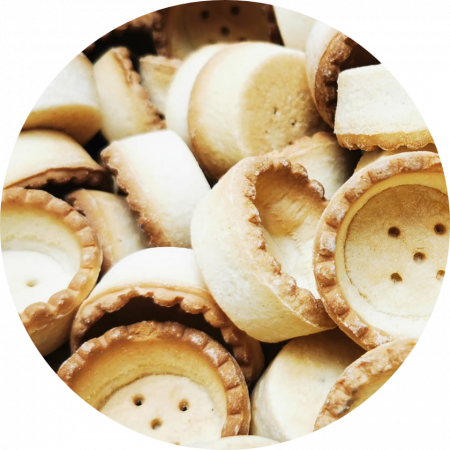 Coji Tarte / Mini Tarte - Coji de Tarte rotunde mici, 300 buc, Ø 44 mm