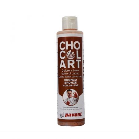 Coloranti Alimentari - Colorant Alimentar cu Unt de cacao fara E171, Bronz, 200 g