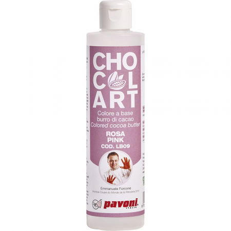 Coloranti Alimentari - Colorant Alimentar cu Unt de cacao fara E171, Roz, 200 g