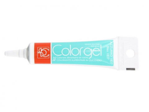 Coloranti Alimentari - Colorant Alimentar Gel, Bleu Deschis Modecor 20 gr