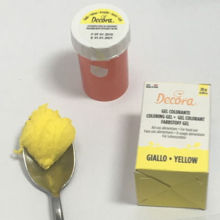 Colorant Alimentar Gel, Galben, 28 g [2]
