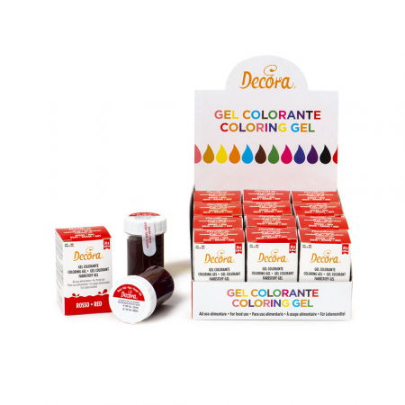 Coloranti Alimentari - Colorant Alimentar Gel, Rosu, 28 g