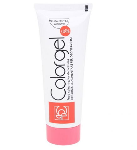 Coloranti Alimentari - Colorant Alimentar Gel, Roz Capsuna Modecor 100 gr