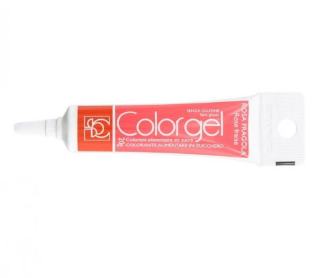 Coloranti Alimentari - Colorant Alimentar Gel, Roz Capsuna Modecor 20 gr