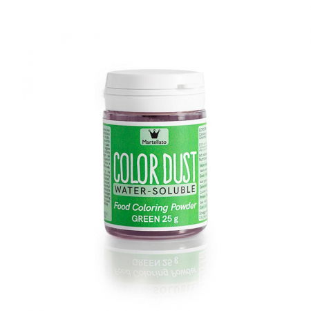 Coloranti Pudra Hidrosolubili - Colorant Alimentar Hidrosolubil Pudra ganulata, Verde fara E171, 25 g