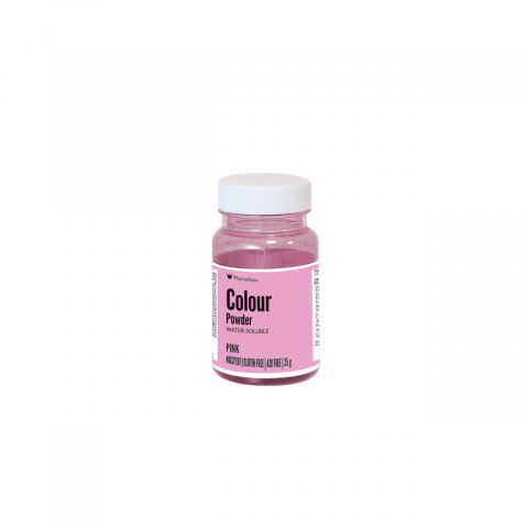Coloranti Alimentari - Colorant Alimentar Hidrosolubil Pudra, Roz fara E171, 25 gr - Azo Free