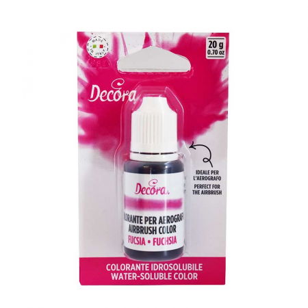 Coloranti Alimentari - Colorant Alimentar Lichid Hidrosolubil Fucsia 20 g