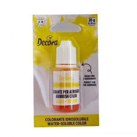Coloranti Lichizi Hidrosolubili - Colorant Alimentar Lichid Hidrosolubil Galben 20 g