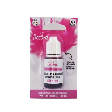 Coloranti Alimentari - Colorant Alimentar Lichid Hidrosolubil Roz 20 g