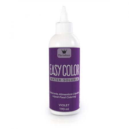 Coloranti Alimentari - Colorant Alimentar Lichid Hidrosolubil, Violet fara E171, 190 ml
