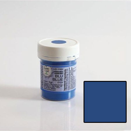 Coloranti Alimentari - Colorant Alimentar Liposolubil Pudra, Albastru, 5 g - Azo Free