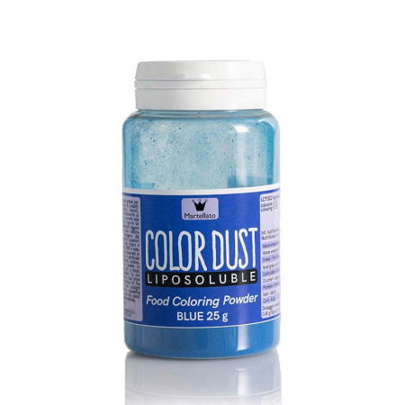 Coloranti Alimentari - Colorant Alimentar Liposolubil Pudra, Albastru fara E171 25 g - Azo Free