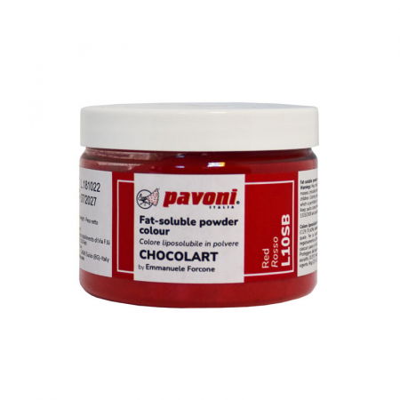 Coloranti Alimentari - Colorant Alimentar Liposolubil Pudra, CHOCOLART Rosu, 40 g