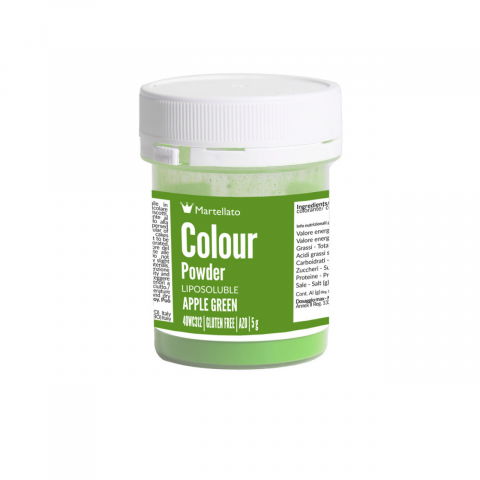 Coloranti Alimentari - Colorant Alimentar Liposolubil Pudra, Verde Mar fara E171, 5 gr - Azo Free