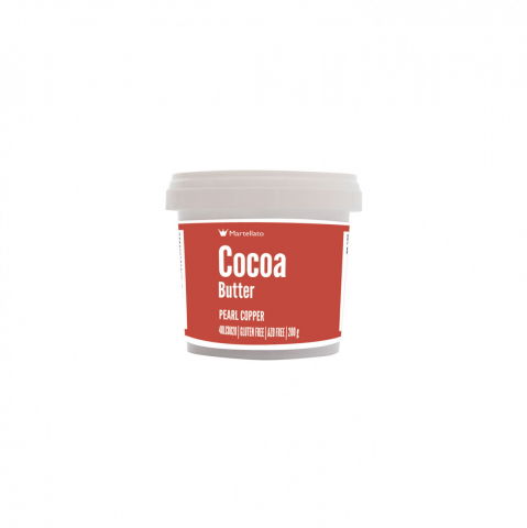 Oferta Cantitate - Colorant cu unt cacao Arama/Cupru Perlat, 200 gr, Azo Free