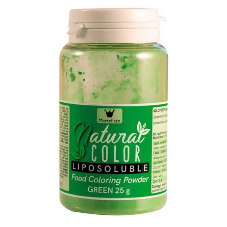 Coloranti Naturali - Colorant Natural Liposolubil Pudra Verde 25 g
