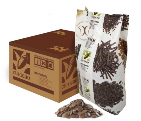 Ciocolata Compound - Compound cu Lapte Zafiro Leche, 5 Kg, Norte Eurocao