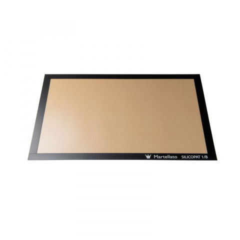 Cofetarie - Ustensile - Covoras Antiaderent Silicon Alb cu Fibra de Sticla, 59.5 x 39.5 cm