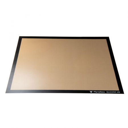 Cofetarie - Ustensile - Covoras Antiaderent Silicon Alb cu Fibra de Sticla, 79 x 59 cm