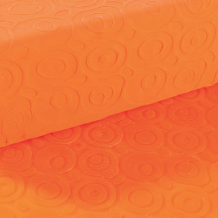 Covorase Silicon Decor Relief - Covoras Silicon 20x40 cm, Decor Cercuri