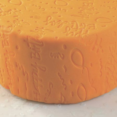 Covorase Silicon Decor Relief - Covoras Silicon 20x40 cm, Decor Happy Birthday