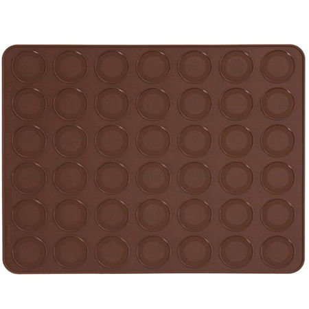 Folii, Covorase, Ustensile Coacere - Covoras silicon Coacere Macarons, 38x30 cm