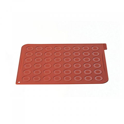 Cofetarie - Ustensile - Covoras silicon Coacere Macarons Ø 3.5 cm, 40 x 30 x H 0.15 cm (MAC01)
