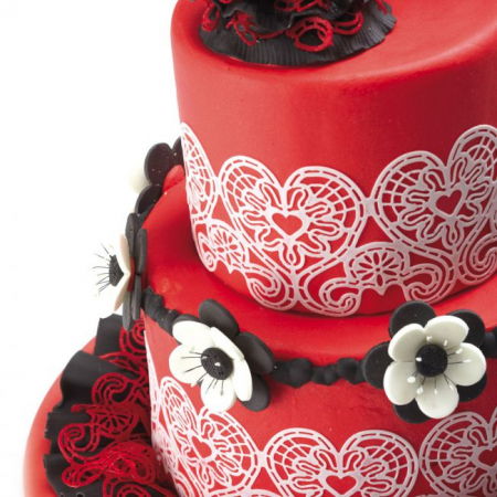 Mulaje Decor Dantela - Covoras Silicon Dantela, 3 Benzi 36x7 cm