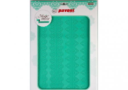 Mulaje Decor Dantela - Covoras Silicon Dantela, 4 Benzi 36x6.5 cm