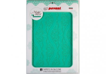 Mulaje Decor Dantela - Covoras Silicon Dantela, 6 Benzi 36x5.5 cm