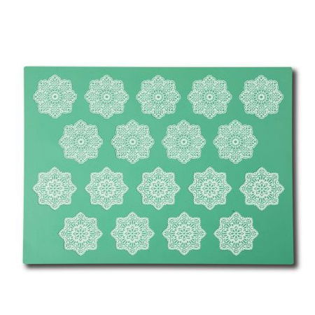 Mulaje Decor Dantela - Covoras Silicon Dantela Rotunda Ø 6.5 cm