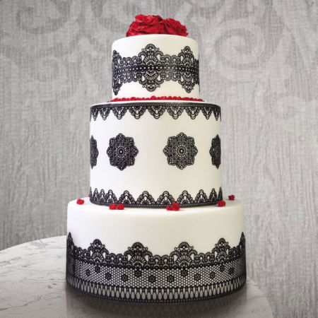 Mulaje Decor Dantela - Covoras Silicon Dantela Rotunda Ø 6.5 cm