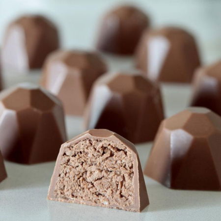 Glazuri, Napaj, Creme Cofetarie - Crema Crocanta cu Ciocolata Gianduia, Pralin Delicrisp Classic