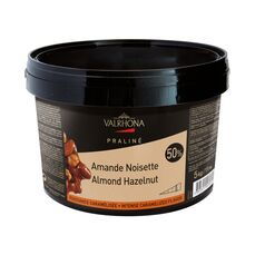Glazuri, Napaj, Creme Cofetarie - Crema cu Alune si Migdale, Almond Hazelnut Praline, Valrhona, 5 Kg