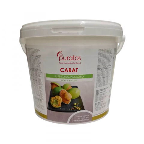 Glazuri, Napaj, Creme Cofetarie - Crema de Fistic Termostabila 15%, Puratos, 5 Kg