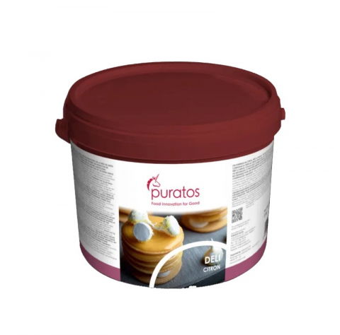 Glazuri, Napaj, Creme Cofetarie - Crema Umplutura cu Lamaie, Gata de Utilizat –  Deli Citron, 5 kg, Puratos