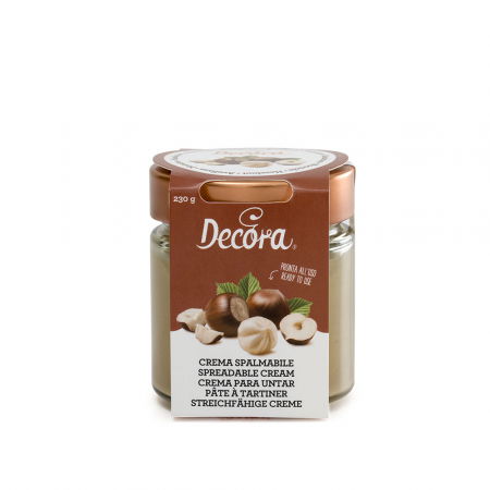 Glazuri, Napaj, Creme Cofetarie - Crema Tartinabila stabila la coacere Alune de Padure 230 g