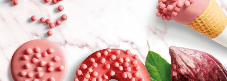 Decoratiuni Crispearls, Perle de Ciocolata Ruby 800 g [2]