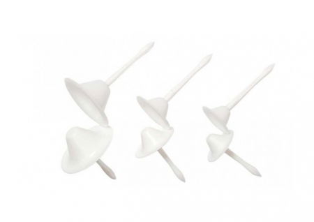 Duiuri Rusesti, Cuie si Sprituri Flori, Frunze - Cuie formare flori, plastic - 6 buc