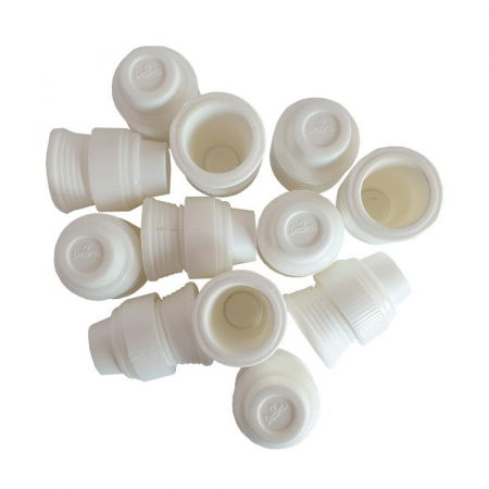 Duiuri si Sprituri Decorare - Cupla Mica Duiuri/Sprituri, cu capac blocare, Ø Baza 1.7 cm, Ø Varf 1.1 cm, H 3 cm, Set 12 Buc