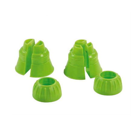 Duiuri si Sprituri Decorare - Cuple Mari Duiuri / Sprituri, Decor 2 si 3 culori, Ø Baza 5.5 cm, Ø Varf 2 cm, H 5 cm, Set 2 Buc