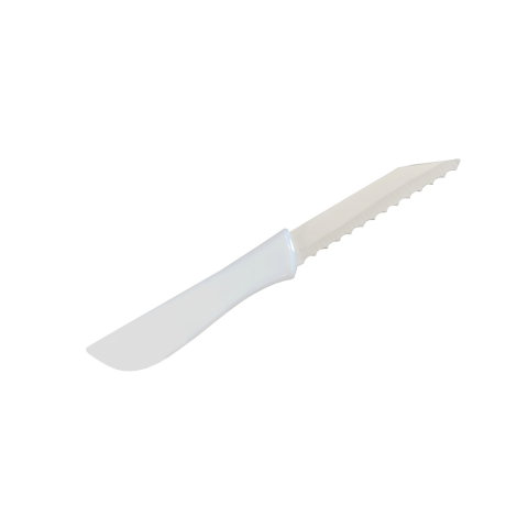 Brutarie, Patiserie - Ustensile - Cutit Crestare Paine cu Lama Inox Fixa Zimtata L 8 cm