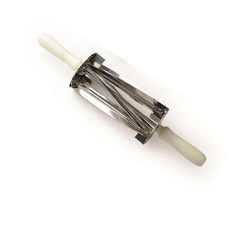 Cutite, Raschete, Raclete, Stante - Cutit Inox Croissant, Dimensiuni Triunghiuri Baza 7 x H 10 cm