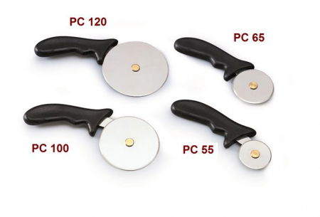 Cutit Inox cu Rola Ø 10 cm pentru Portionare Pizza / Aluaturi [3]