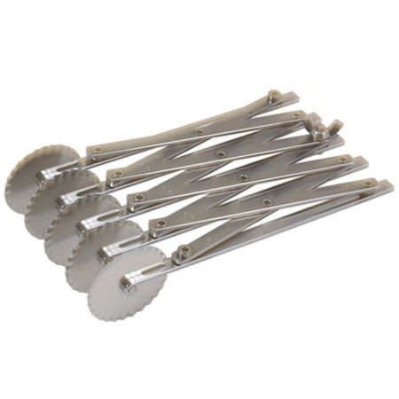 Cutite, Raschete, Raclete, Stante - Cutit Inox Extensibil cu 7 Lame Circulare Festonate