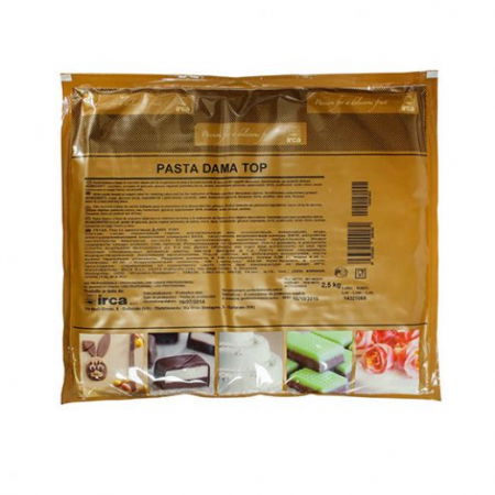 DAMA TOP Pasta de Zahar Alba, Acoperire, Decoruri si Flori, 2.5 kg, IRCA [2]