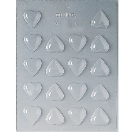 Ciocolaterie - Matrite, Ustensile - Decor Inimioare Ø 3.3 cm - Matrita Plastic Ciocolata