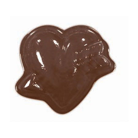 Ciocolaterie - Matrite, Ustensile - Decor Inimioare Ø 3.3 cm - Matrita Plastic Ciocolata