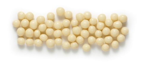 Decoratiuni Comestibile, Decor Tort - Decor Perle Crocante Ciocolata Alba Mona Lisa, 800 gr